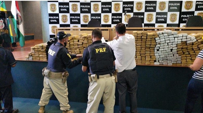 Policiais apreendem 1 tonelada de maconha; a droga abasteceria o mercado do tráfico do DF-RADAR-DF