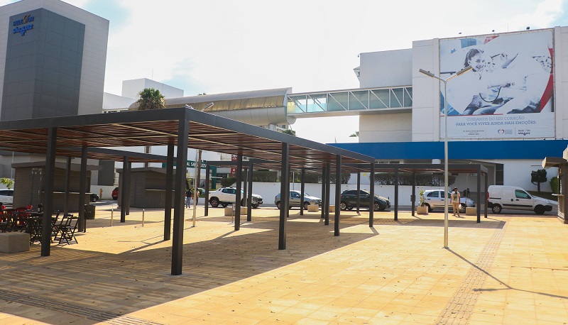 Programa Adote uma Praça entrega obras de revitalização do Setor Hospitalar Sul-RADAR-DF