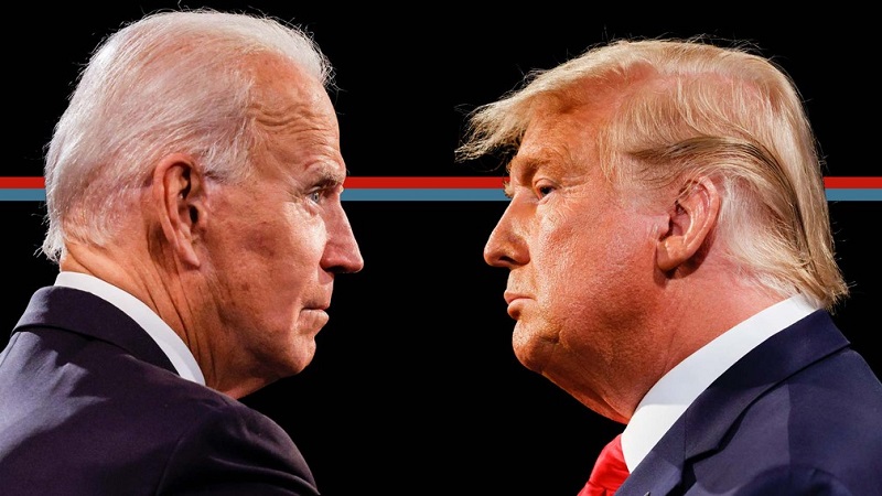 Eleição nos EUA Disputa segue acirrada e tensa entre Joe Biden e Donald Trump-RADAR-DF