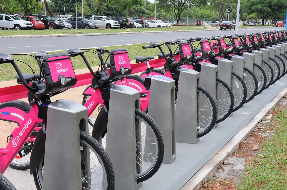 De acordo com o secretário de Transporte e Mobilidade, Valter Casimiro, a meta do governo é chegar a 70 pontos e 500 bikes nas 33 regiões administrativas do DF