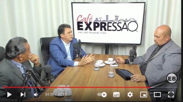 Ao ser entrevistado pelos jornalistas Toni Duarte do Radar DF e José Fernando Vilela, âncora do 