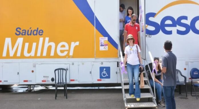 carreta da mulher oferece colocação de diu e exames gratuitos em cinco regiões do df