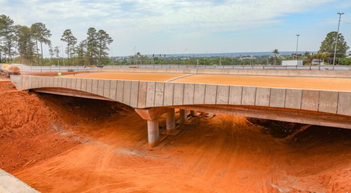 viaduto do sudoeste terá trechos liberados na próxima semana