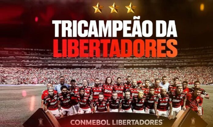 nação brb fla lança cartão pré pago comemorativo ao tricampeonato da libertadores