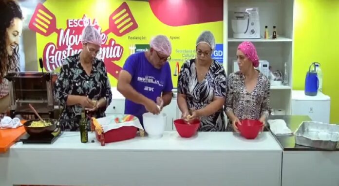 escola móvel de gastronomia vai formar 900 profissionais em ceilândia; veja como participar