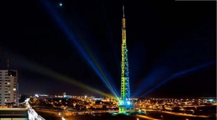 brb celebra os 56 anos da torre de tv, símbolo da capital da esperança
