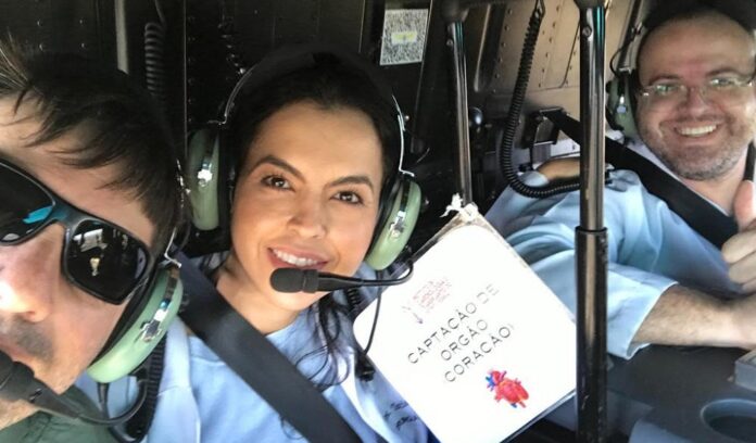 O coração foi trazido de Maringá - PR para a Base Aérea de Brasília em voo da FAB e, ao chegar na Capital, a Unidade de Operação Aérea do Detran - UOPA concluiu o restante do translado até o Instituto de Cardiologia e Transplantes do Distrito Federal – ICTDF.