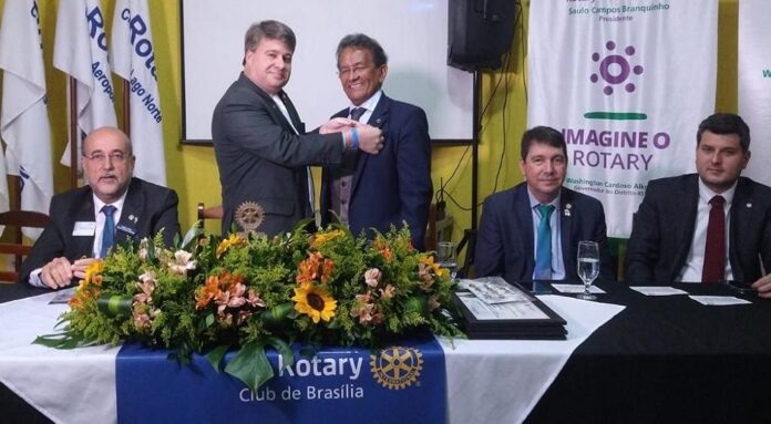 Jornalista Toni Duarte é o novo presidente do Rotary Club de Brasília