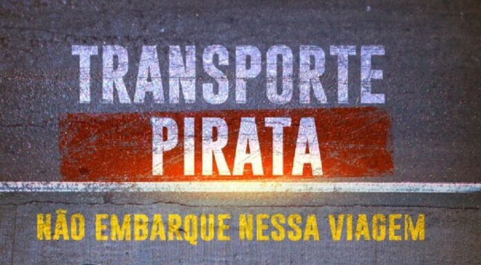 Campanha alerta sobre os perigos do transporte pirata de aplicativos