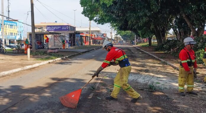 GDF mobiliza equipes para reduzir danos causados pelas chuvas