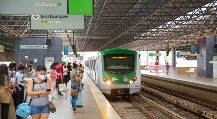 GDF inicia licitação para a expansão da linha 1 do Metrô em Ceilândia