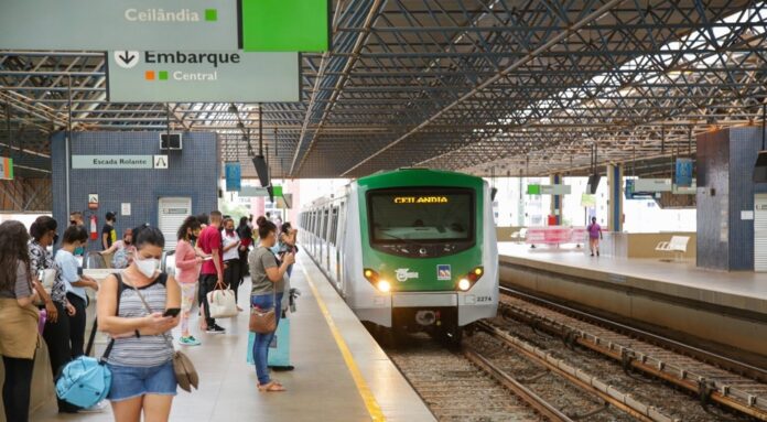 Licitação para as obras de expansão do metrô em Ceilândia está aberta