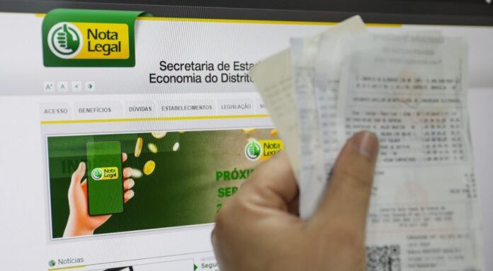 Primeiro sorteio do Nota Legal será no dia 23