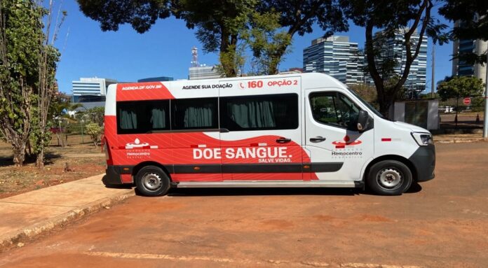 Hemocentro de Brasília vai oferecer transporte gratuito a doadores de sangue em agosto