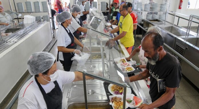 Mais quatro restaurantes comunitários terão café da manhã, almoço e jantar