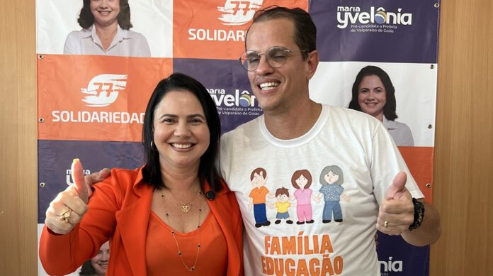 Maria Yvelônia confirma sua candidatura a prefeita de Valparaíso de Goiás, mesmo após manobras políticas de Pábio Mossoró e Leda Borges. Ela anuncia Marcelo Sorriso como vice, formando uma chapa puro-sangue que promete mudar o cenário político da cidade