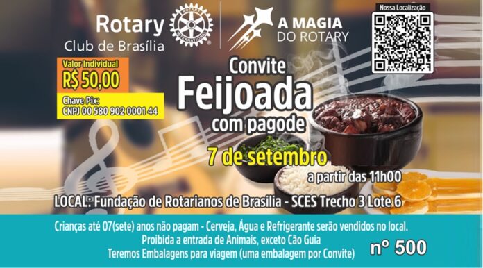 No próximo dia 7, às 11h, junte-se a nós em uma festa cheia de sabor e solidariedade para transformar a vida de 250 crianças carentes da Extensão do Capão Comprido, em São Sebastião. Faça parte dessa causa nobre e ajude a realizar sonhos!