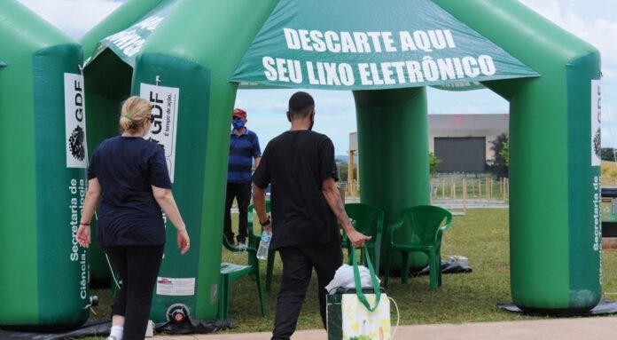 DF tem mais de 150 pontos de entrega de lixo eletrônico