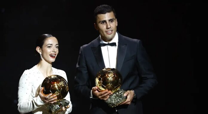 Espanhol Rodri supera Vinicius Júnior e conquista Bola de Ouro