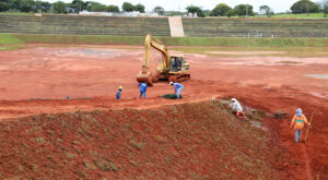 Parque Urbano da Paz: Nova Obra do Drenar DF ​​Une Inovação no Controle de Águas Pluviais e Lazer com Paisagismo e Esculturas na L4 Norte, Tornando-se Ponto Turístico em Brasília