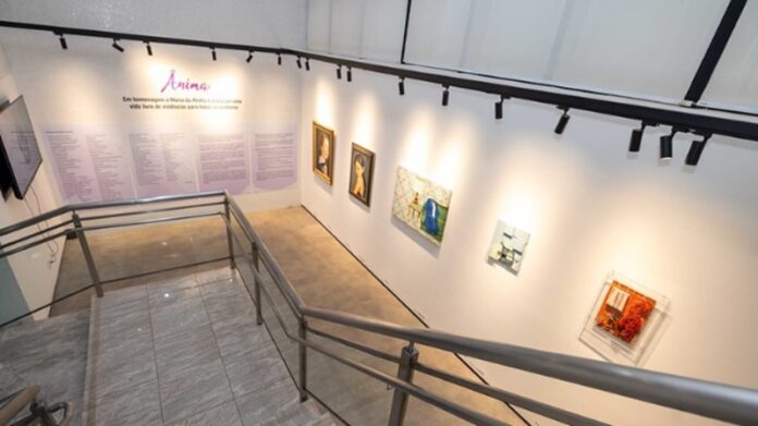 A exposição Ânima, promovida pela Comissão de Prevenção e Combate ao Feminicídio do MPDFT, homenageia Maria da Penha e destaca a luta pelo fim da violência contra as mulheres, unindo literatura e artes plásticas.