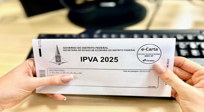 Boletos do IPVA começam a chegar pelos Correios para mais de 1 milhão de contribuintes