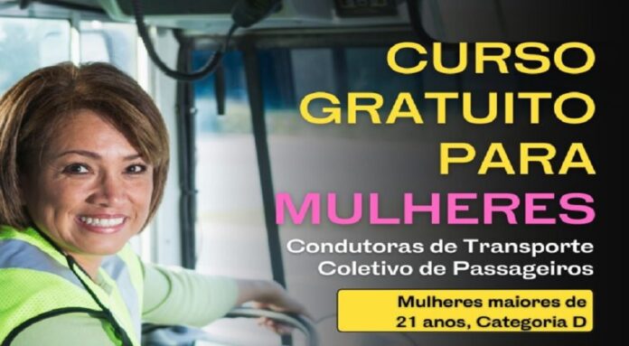 Últimos dias para se inscrever no curso de transporte coletivo de passageiros para mulheres