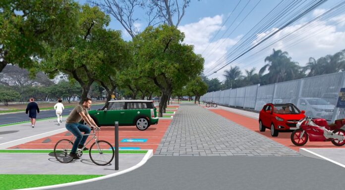 GDF vai construir rota acessível projetada para pedestres e ciclistas na W5 Norte