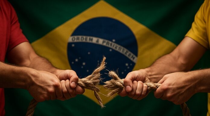 O julgamento de Jair Bolsonaro e aliados no STF, em plena Semana da Pátria, acirra a polarização política e expõe o risco de desgaste da democracia, num embate que pode deixar cicatrizes profundas no país