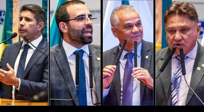Roosevelt (PL), Thiago Manzoni (PL), Pastor Daniel de Castro (PP) e João Cardoso (Avante) pedem providências contra o uso político e ideológico da Comunicação oficial da CLDF, acusada de parcialidade e favorecimento à esquerda.