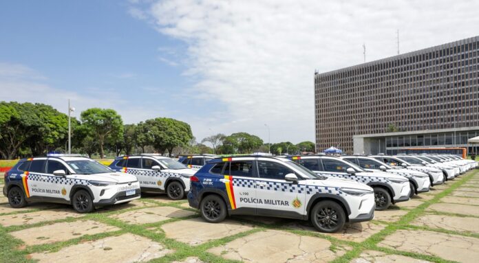 GDF reforça frota da Polícia Militar com entrega de 125 novas viaturas GDF reforça frota da Polícia Militar com entrega de 125 novas viaturas