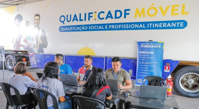 Inscrições para os cursos do QualificaDF Móvel podem ser feitas até 19 de outubro