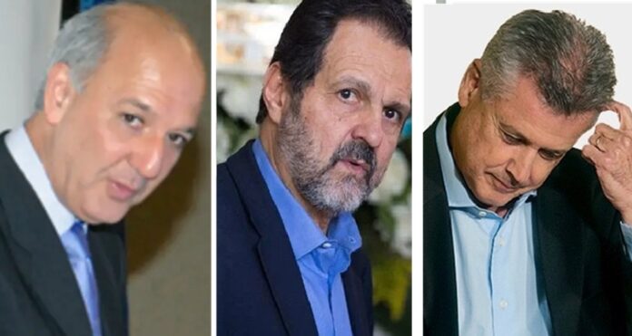 Arruda, Agnelo e Rollemberg: trio que afundou o DF! Arruda com sua 