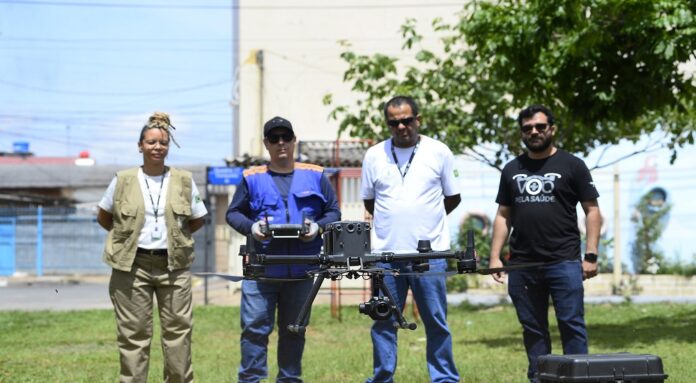 Drones reforçam combate ao mosquito da dengue no DF