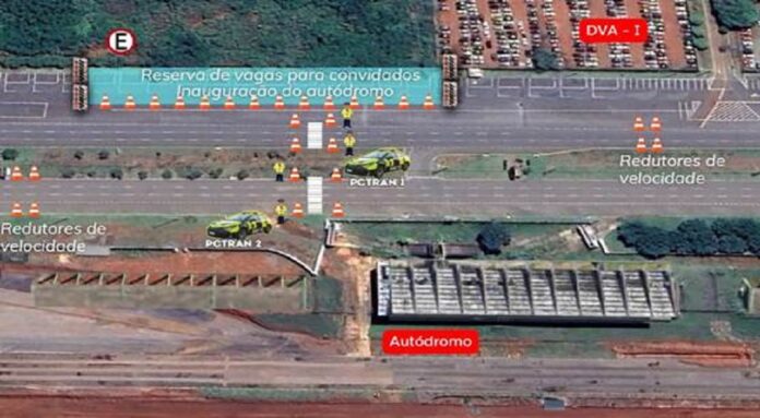 Eventos no Autódromo Internacional de Brasília alteram o trânsito na Asa Norte