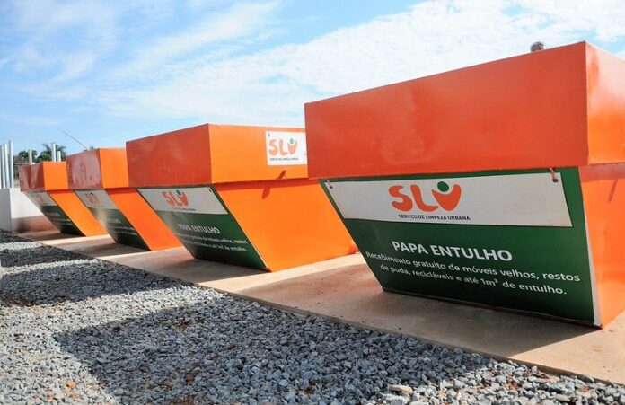 Coleta seletiva e uso de papa-entulhos crescem no DF em 2025