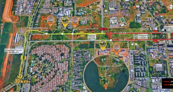 Eventos esportivos alteram o trânsito neste domingo (22)