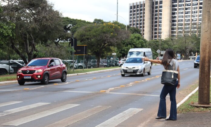 Brasília comemora 29 anos de respeito ao pedestre na faixa