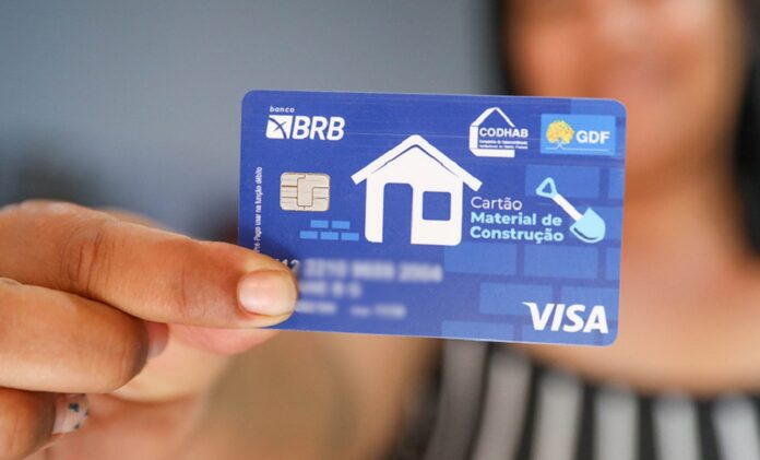 Cartão Material de Construção beneficia 250 famílias