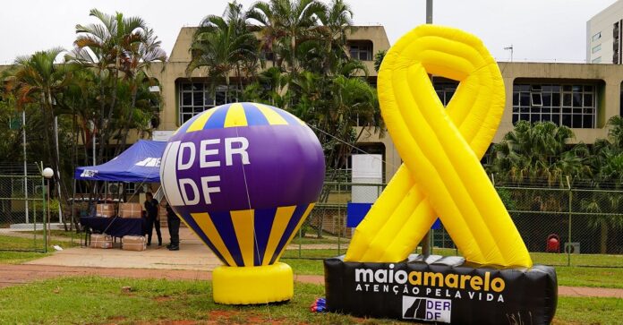 DER-DF celebra 15 anos do Maio Amarelo com série de eventos durante todo o mês