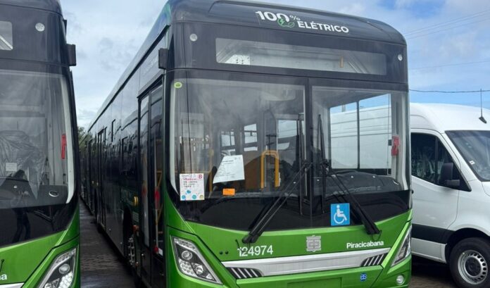 DF começa a receber os 90 novos ônibus elétricos