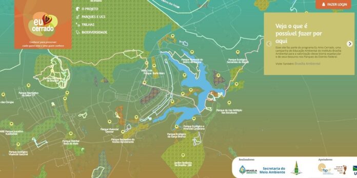 Eu Amo Cerrado plataforma interativa conecta população à biodiversidade do DF