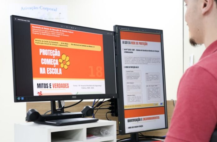Maio Laranja reforça proteção de crianças e adolescentes nas escolas do DF