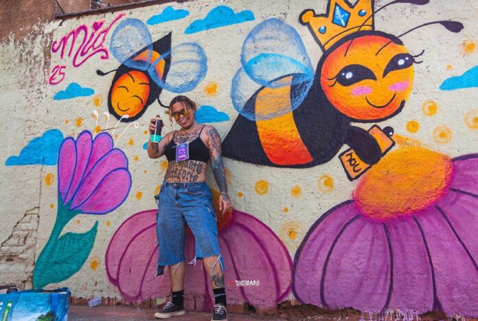 A trajetória de uma empreendedora transformada pelo grafite