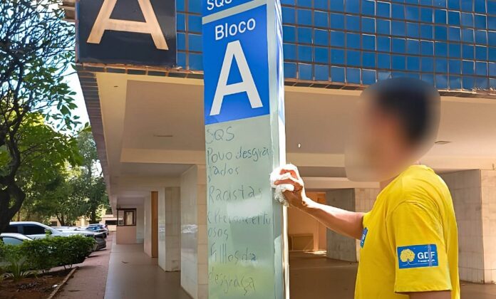 Plano Piloto intensifica recuperação de placas e reforça combate à pichação