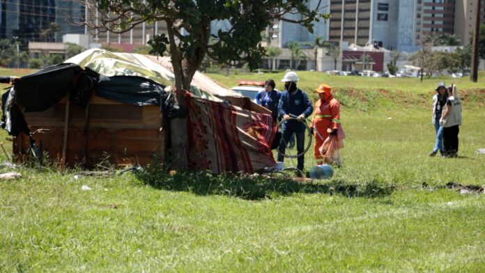 Acolhimento à população de rua ocorre no Plano Piloto nesta quinta (30)