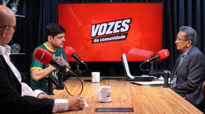Delmasso detona Capelli no Vozes da Comunidade: “é mandado por Rollemberg”, que tem vergonha de se candidatar por projeção eleitoral pífia. Critica atuação na UNE e prevê vitória de Celina Leão no 1º turno + duas senadoras.