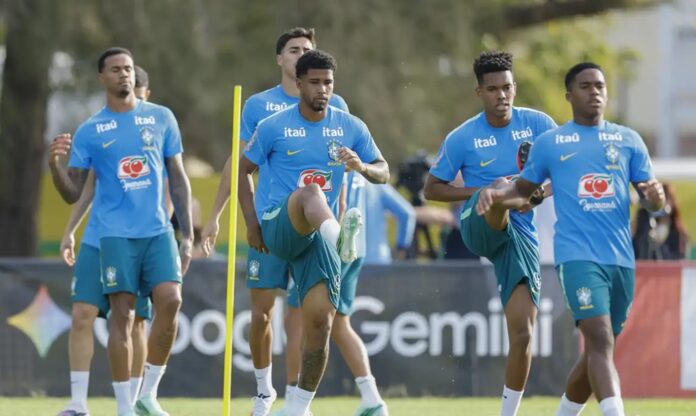 Ancelotti comanda primeiro treino da Seleção Brasileira na Austrália
