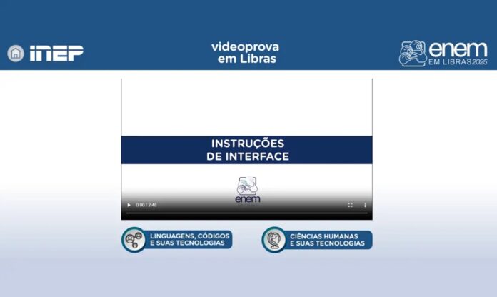Enem Libras é atualizada com exames aplicados entre 2017 e 2025